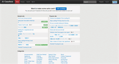 Desktop Screenshot of classifieds.japanupdate.com